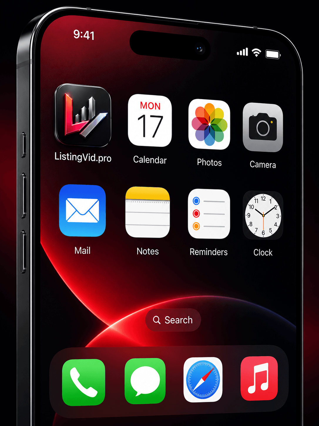 ListingVid.pro on iPhone